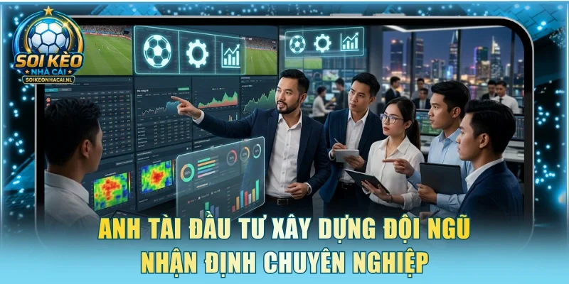 Anh Tài đầu tư xây dựng đội ngũ nhận định chuyên nghiệp