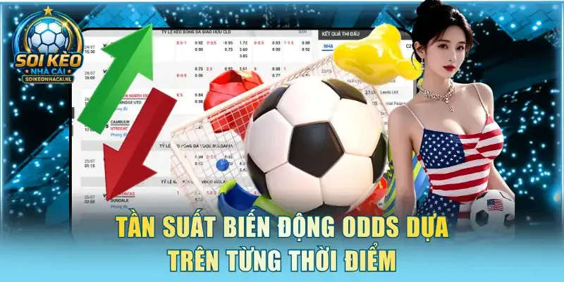 Tần suất biến động odds dựa trên từng thời điểm